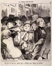 Honor� Daumier,
� Un jour o� l'on ne paye pas. - 
Vingt-cinq degr�es de chaleur �.
Le Charivari, 17 mai 1852.
Getty Research Institute,
Los Angeles