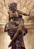 Marcello (Adle d'Affry, Duchesse
Castiglione-Colonna),
Pythia, 1870.
Bronze, fondeur Barbedienne.
Opra Garnier, Paris.