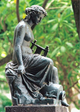 James Pradier
L'Harmonie (La fontaine d'Eure/Ura)
Fonte de fer, H. 1,87 m (?)
Humanita, fontaine du Largo dos Lees
Rio de Janeiro
Photo Pedro Oswaldo-Cruz/ASPM