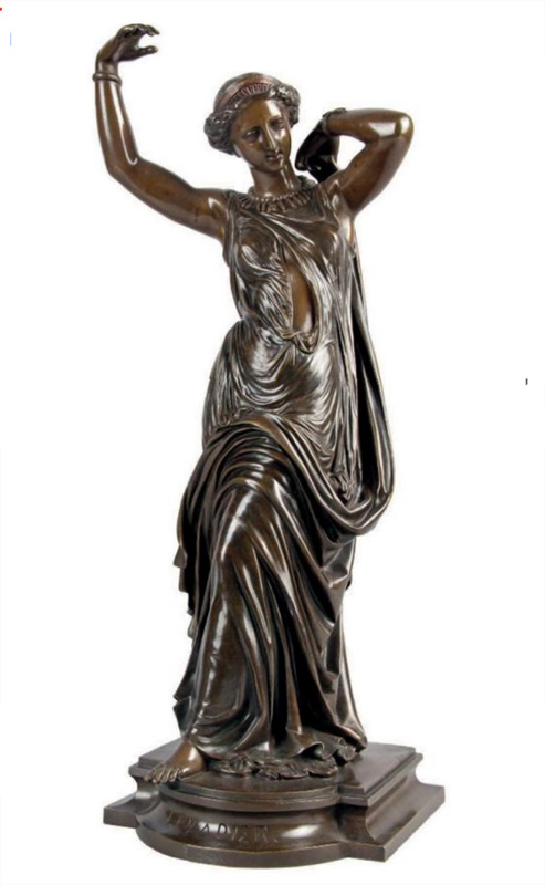 12 cm Katerina Prestige Statuette Les Trois Grâces de Pradier