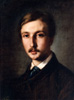 John Pradier,
portrait à l'huile par Giacomotti
coll. famille Pradier